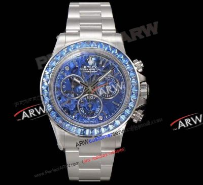 Rolex Daytona La Montoya Ice Blue Skeleton Dial Super Clone 4130 Watch